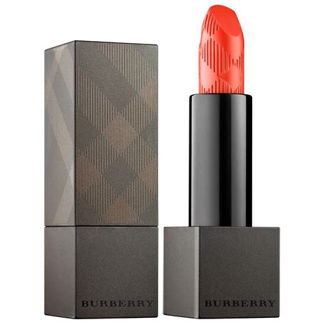 burberry coral orange lipstick